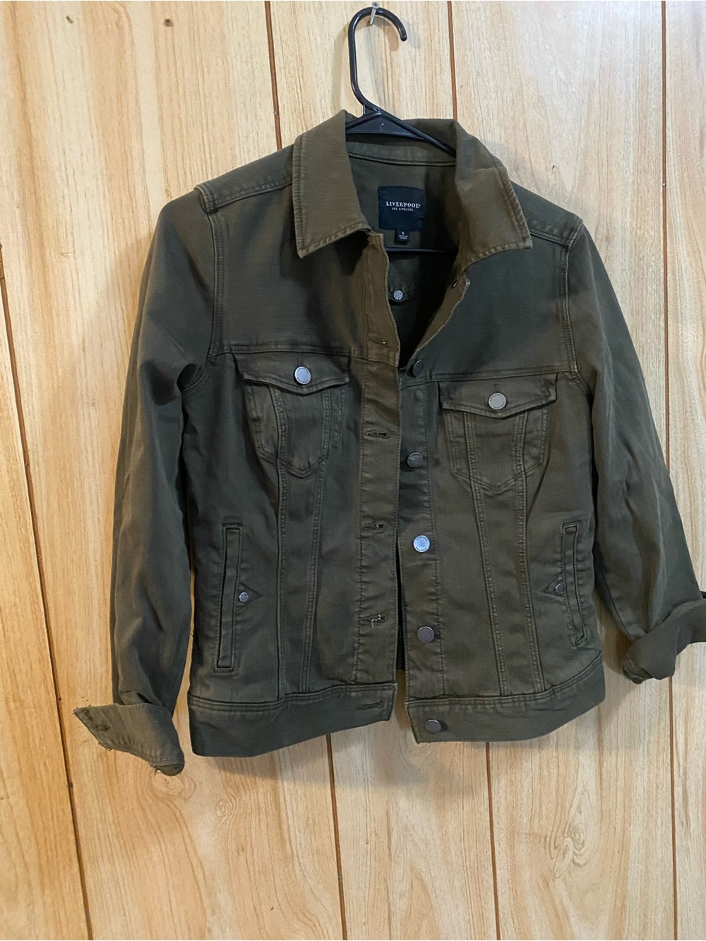 Liverpool Los Angeles Olive Utility Jacket
